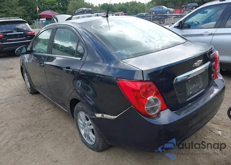 2014 Chevrolet Sonic Lt Auto from USA, damaged, VIN 1G1JC5SB3E4186634